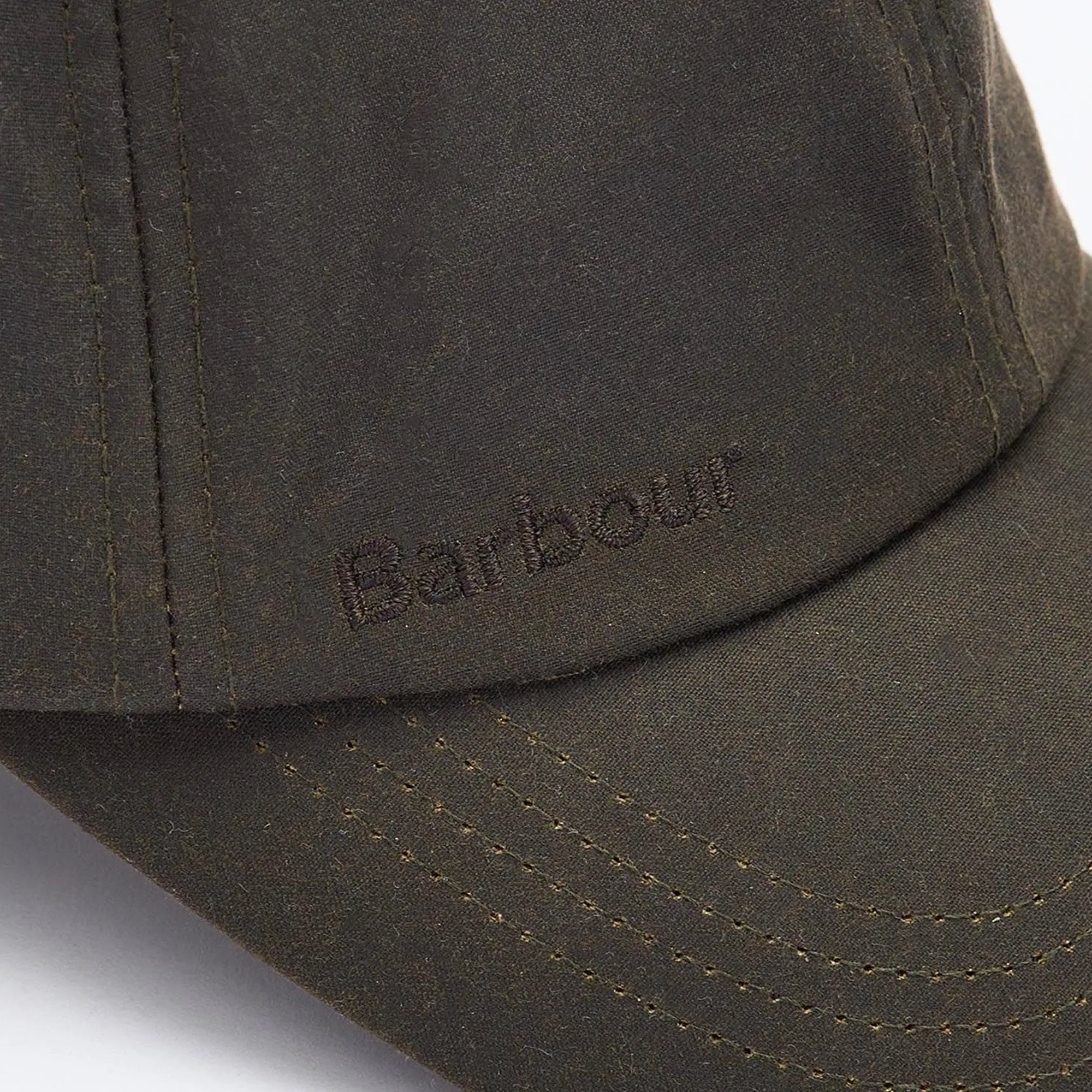 Barbour Wax Sports Cap - Olive