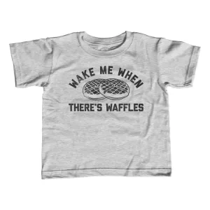 Boredwalk - Youth Wake Me When There's Waffles - Funny Brunch T-Shirt