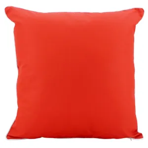 Chilli Plain Oudoor Cushion - 50cm x 50cm