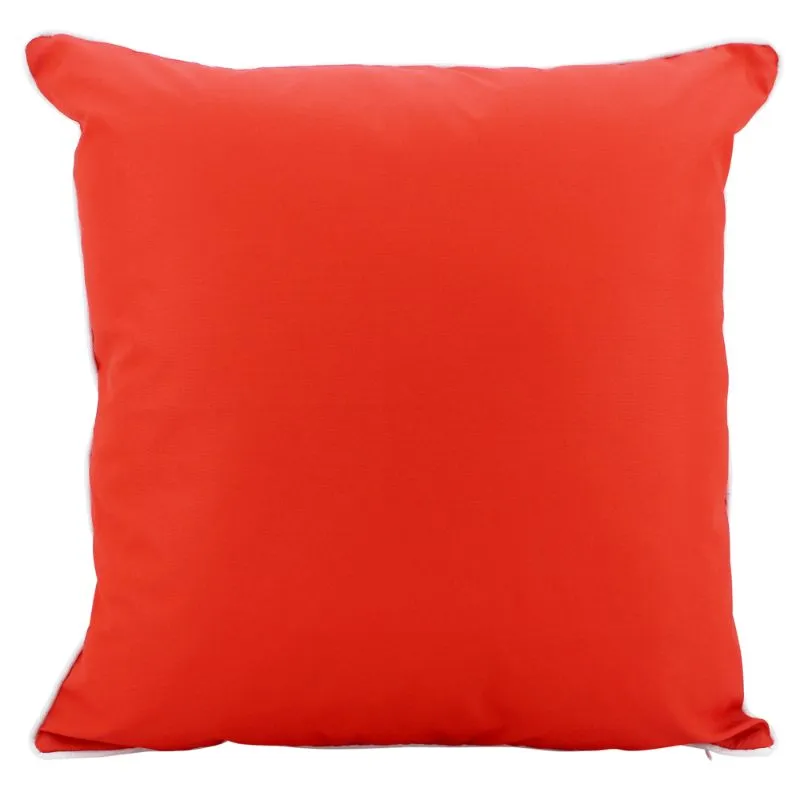 Chilli Plain Oudoor Cushion - 50cm x 50cm