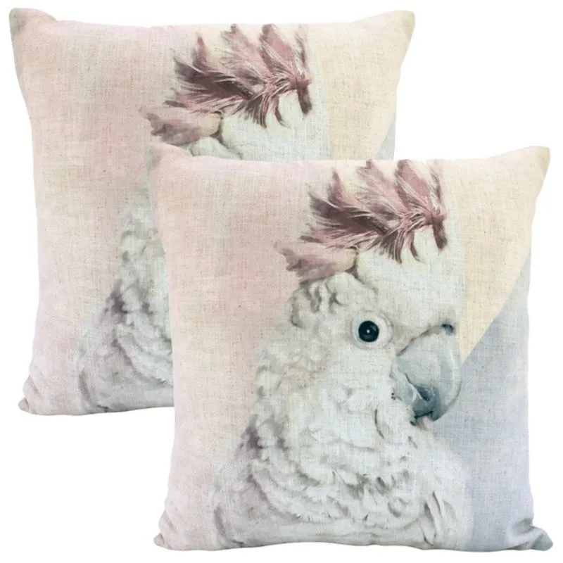 Cockatoo Cushion - 50cm x 50cm