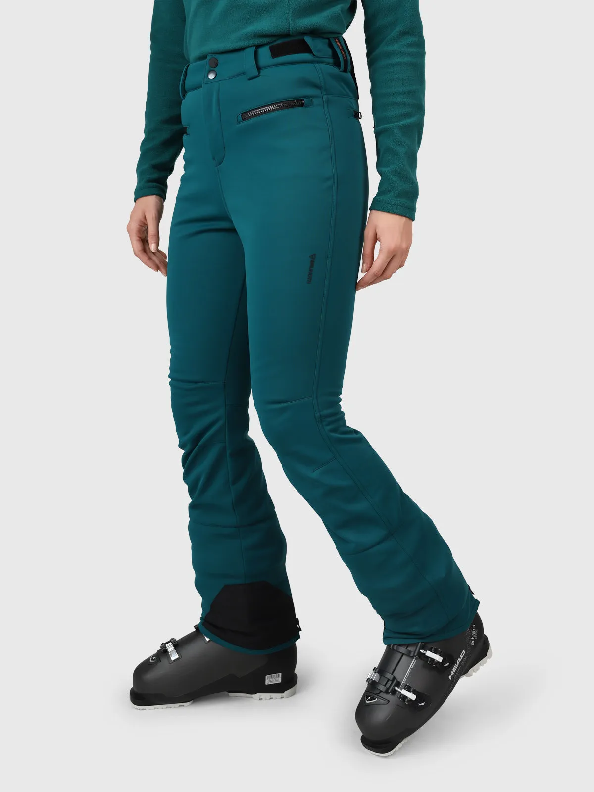 Coldlake Women Softshell Snow Pants | Evergreen