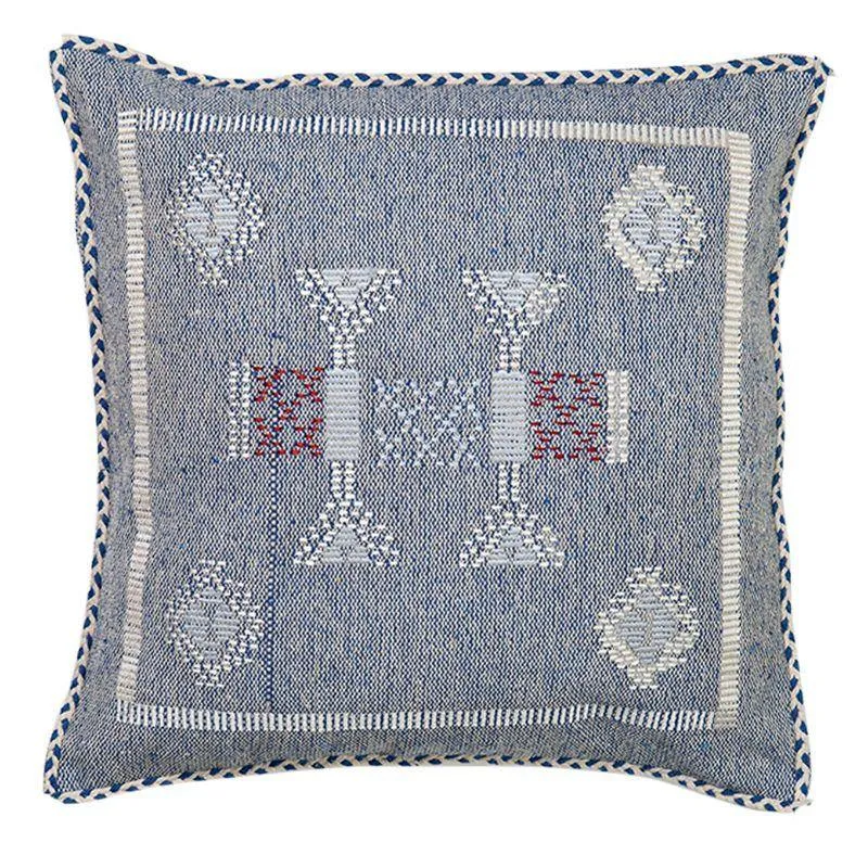 Embellished Royal Cotton Cushion - 45cm