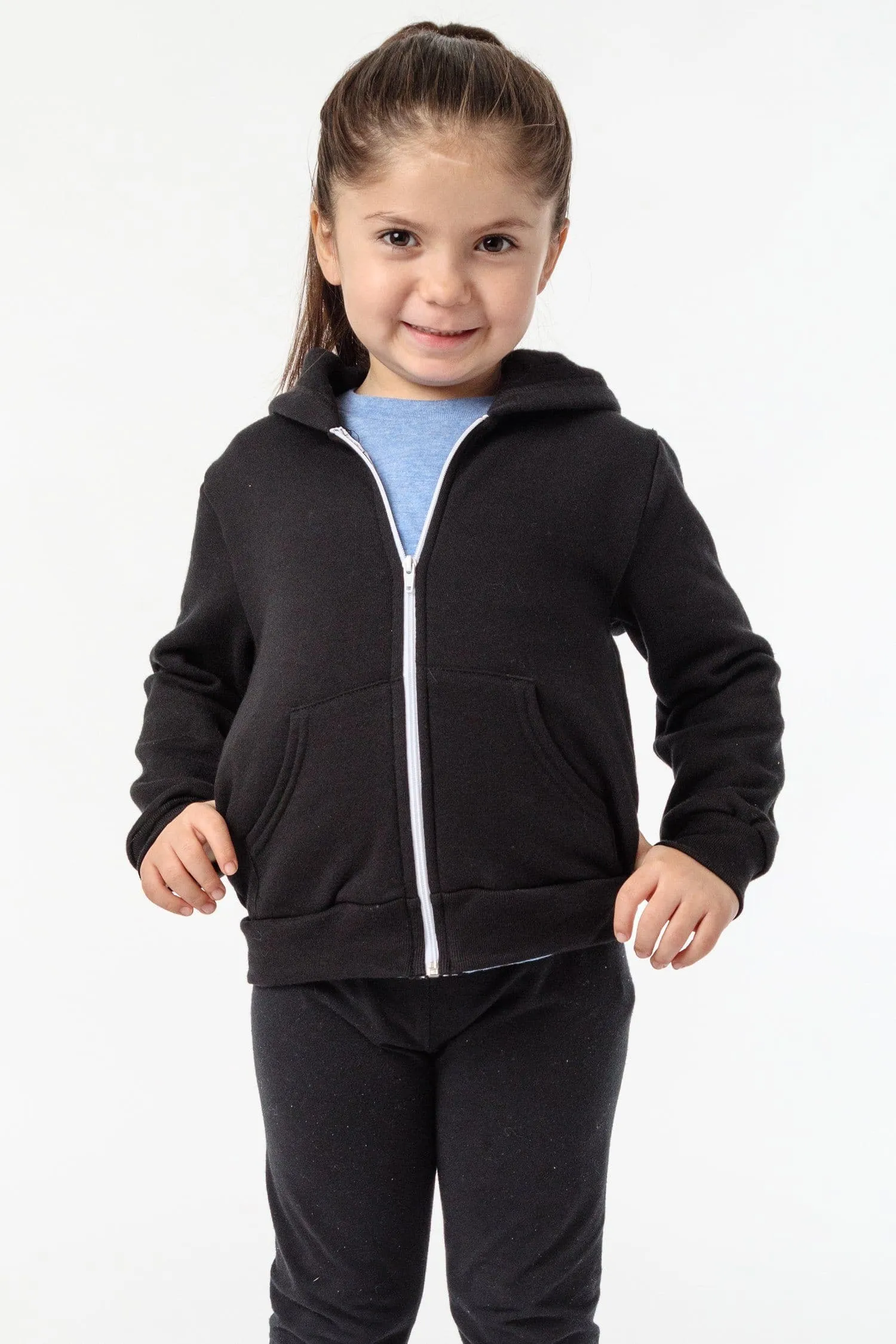 F1097 - Toddler Flex Fleece Zip Up Hoodie