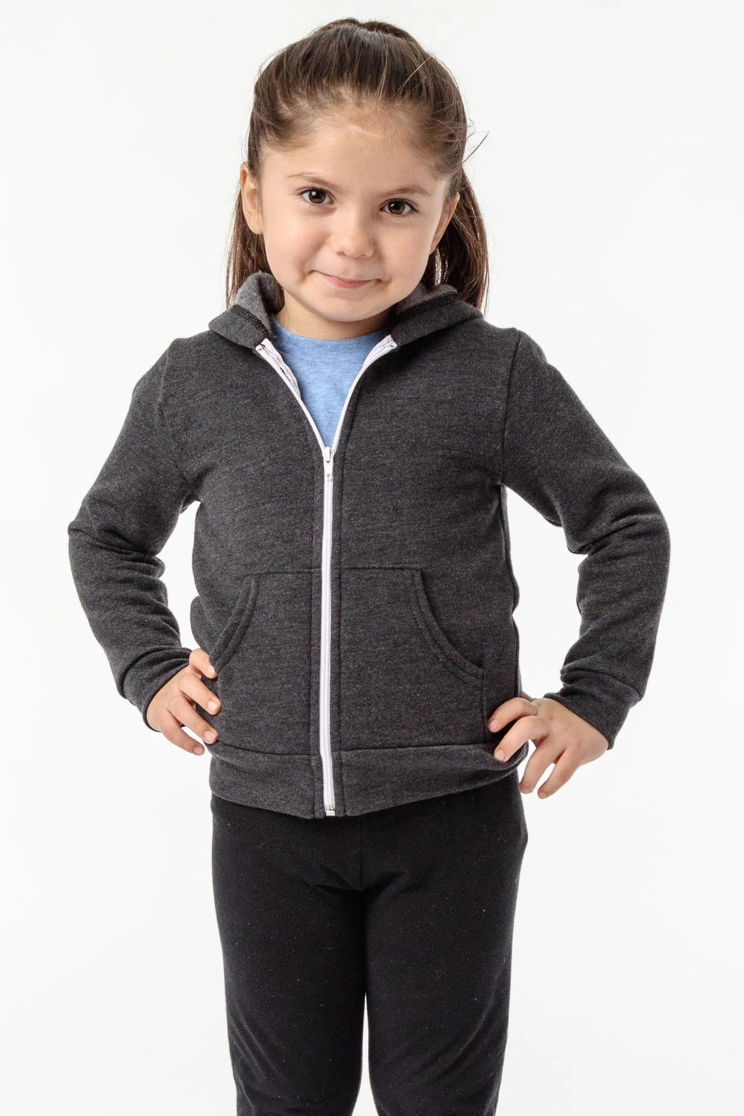 F1097 - Toddler Flex Fleece Zip Up Hoodie