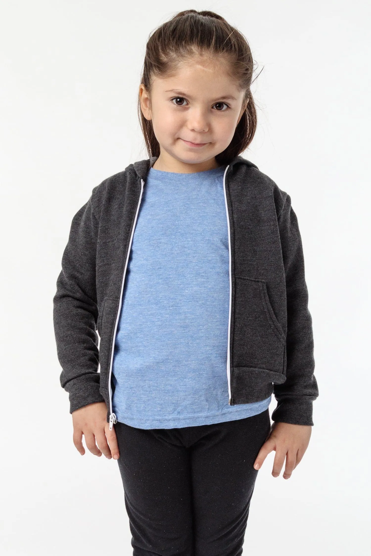 F1097 - Toddler Flex Fleece Zip Up Hoodie