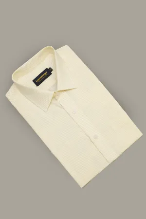 Formal Shirt - Supernova Pale Yellow Stripes