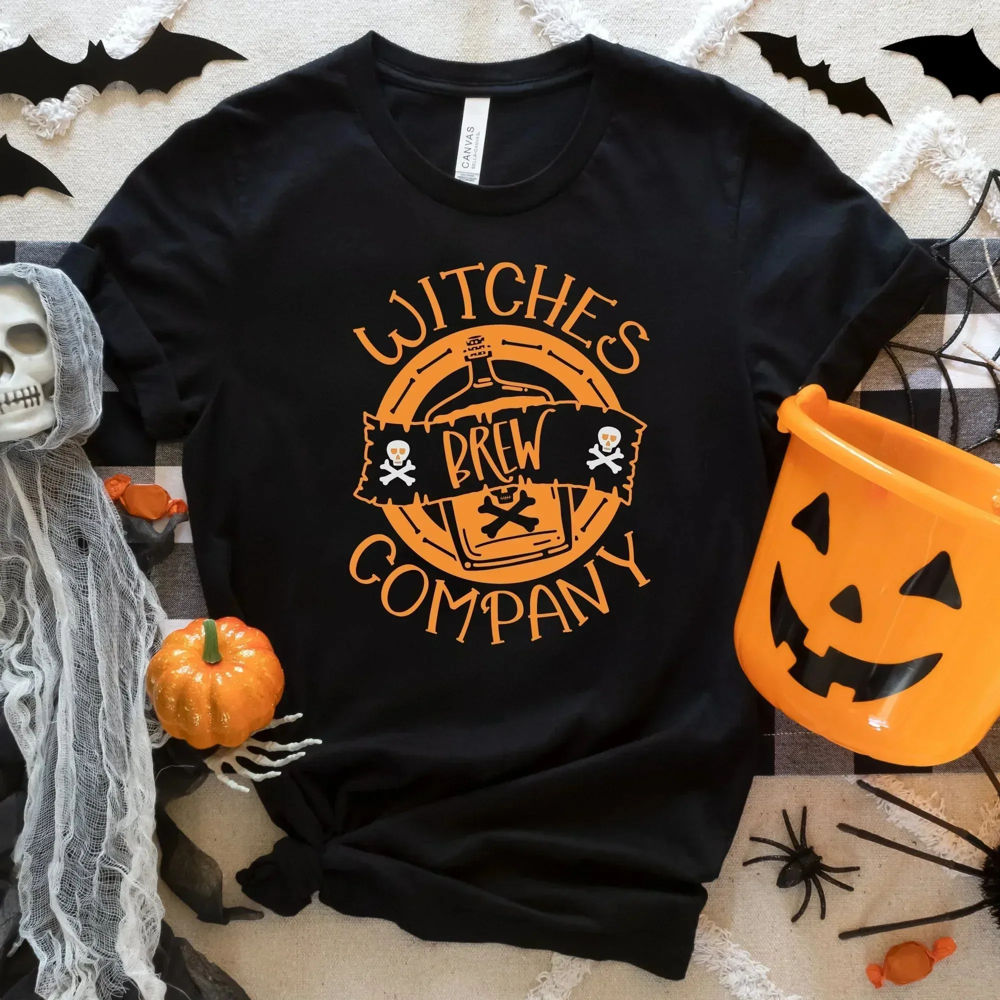 Halloween Sweatshirt, Witches Brew Halloween Crewneck, Funny Halloween Party, Cute Halloween Hoodie, Halloween Cat Shirt, Witch Shirt