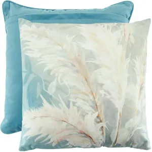 Idle Stalk Velvet Cushion - 50cm x 50cm