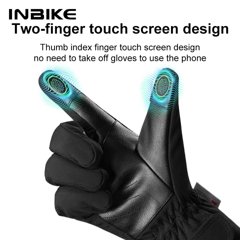 INBIKE Touch Screen Water-Resistant Windproof Gloves