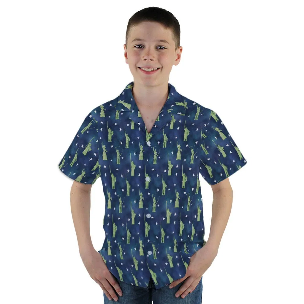 Lady Liberty DND Class Youth Hawaiian Shirt