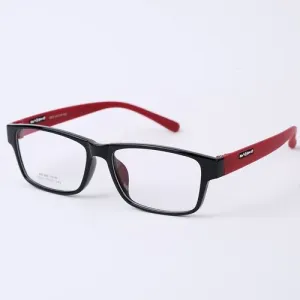 Oveliness Unisex Full Rim Square Tr 90 Eyeglasses 05015