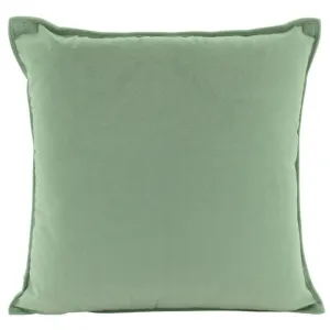 Sage Velvet Cushion - 45cm x 45cm