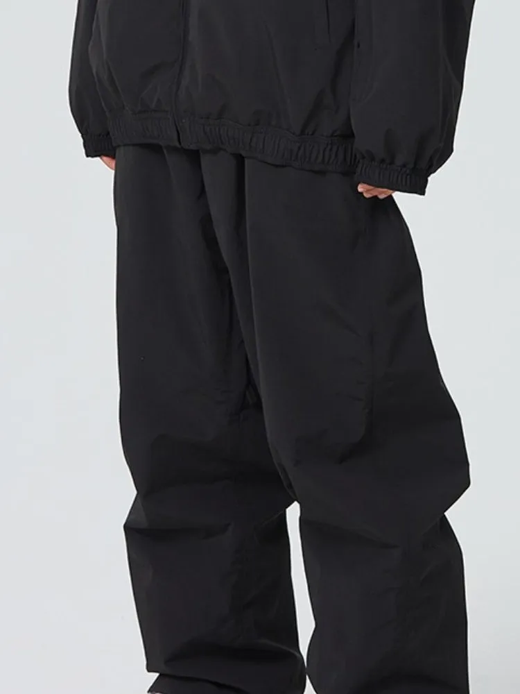 Searipe Baggy Style Monochrome Shell Snow Suit - Men's