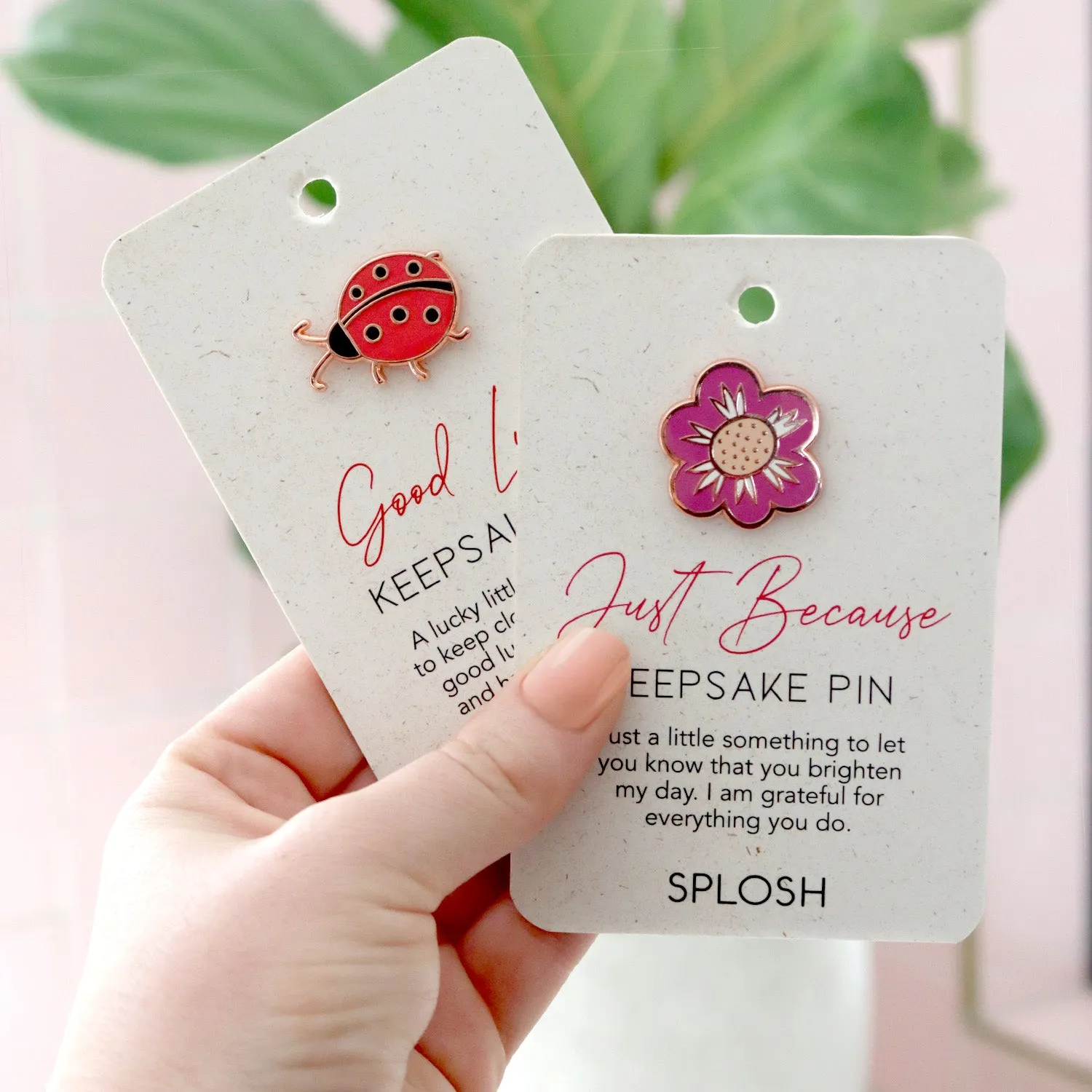 Splosh Keepsake Pin - Good Luck