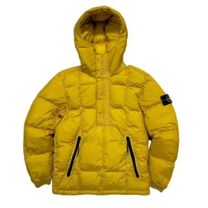 Stone Island Garment Dyed Down Crinkle Reps NY Zip Down Jacket