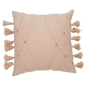 Vetiver Nude Cotton Cushion - 50cm x 50cm