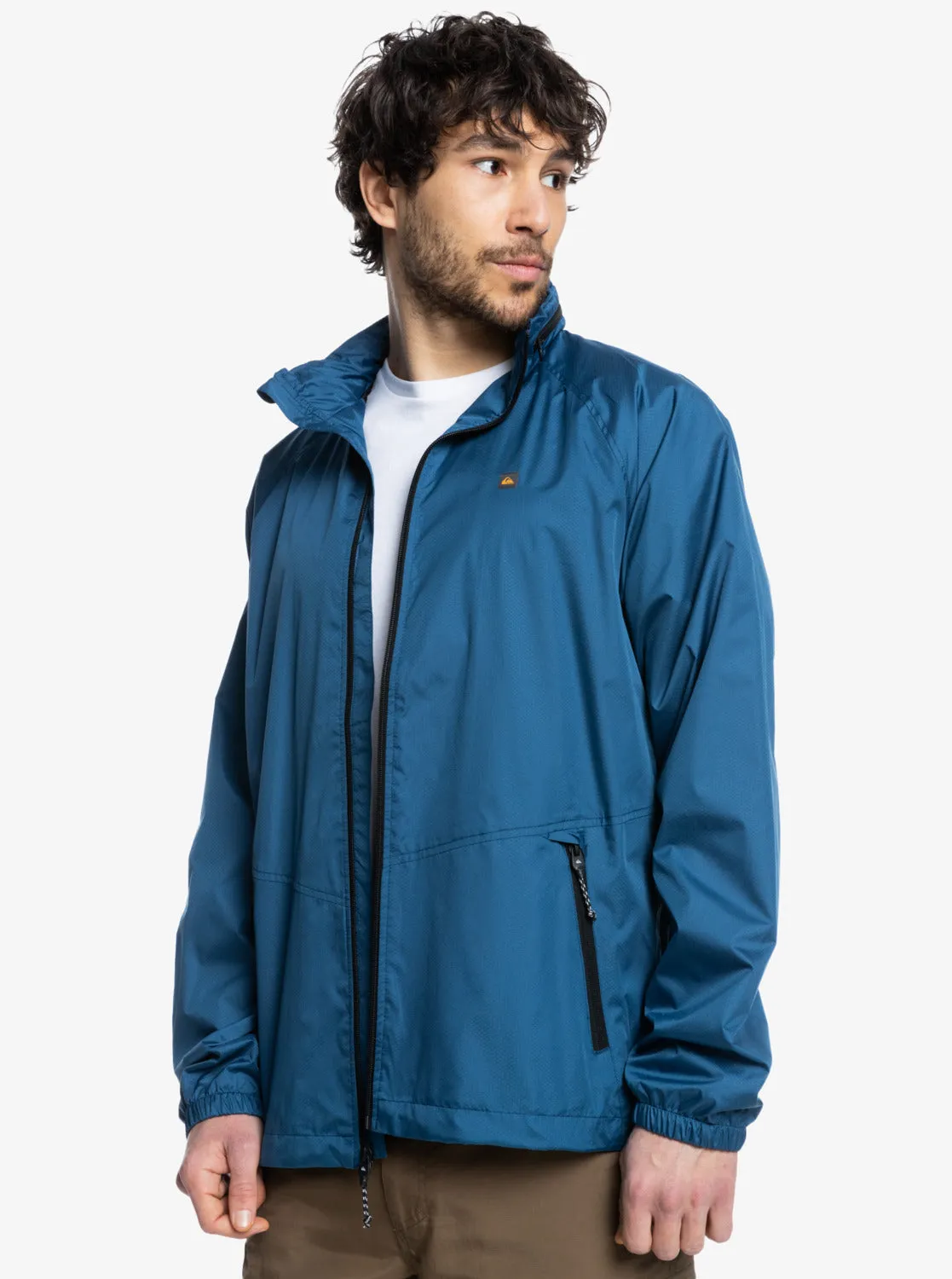 Waterman Shell Shock Water-Resistant Lightweight Mini Ripstop Windbreaker - Ensign Blue