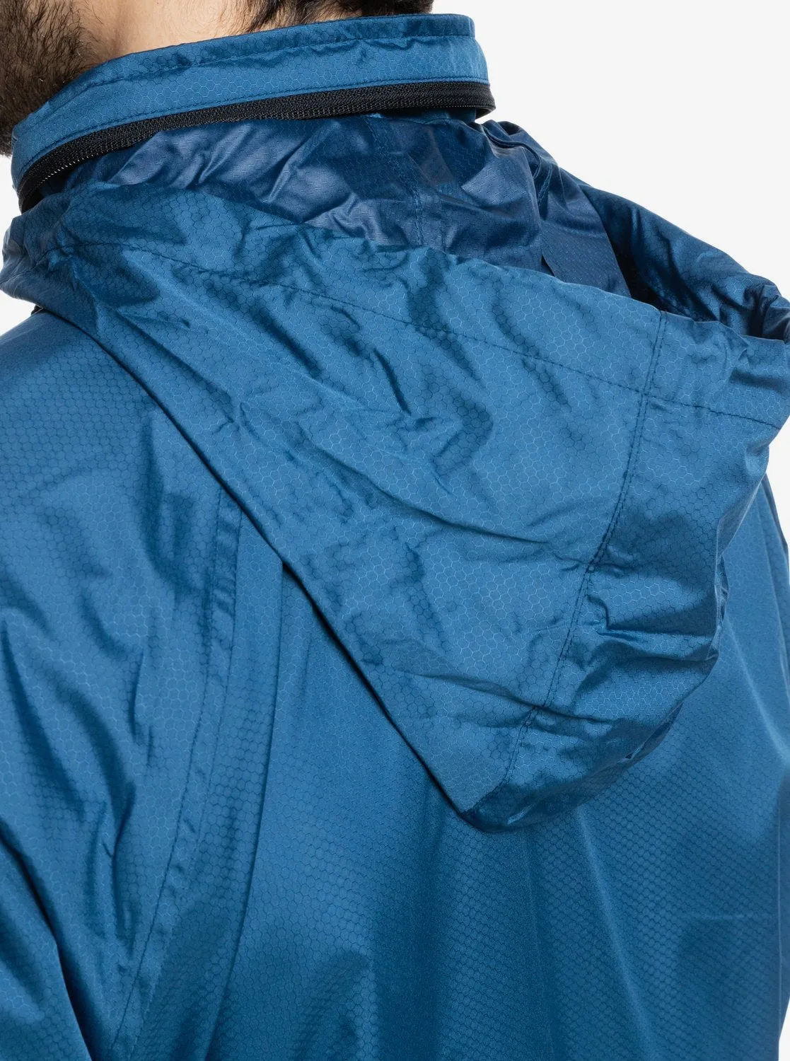 Waterman Shell Shock Water-Resistant Lightweight Mini Ripstop Windbreaker - Ensign Blue