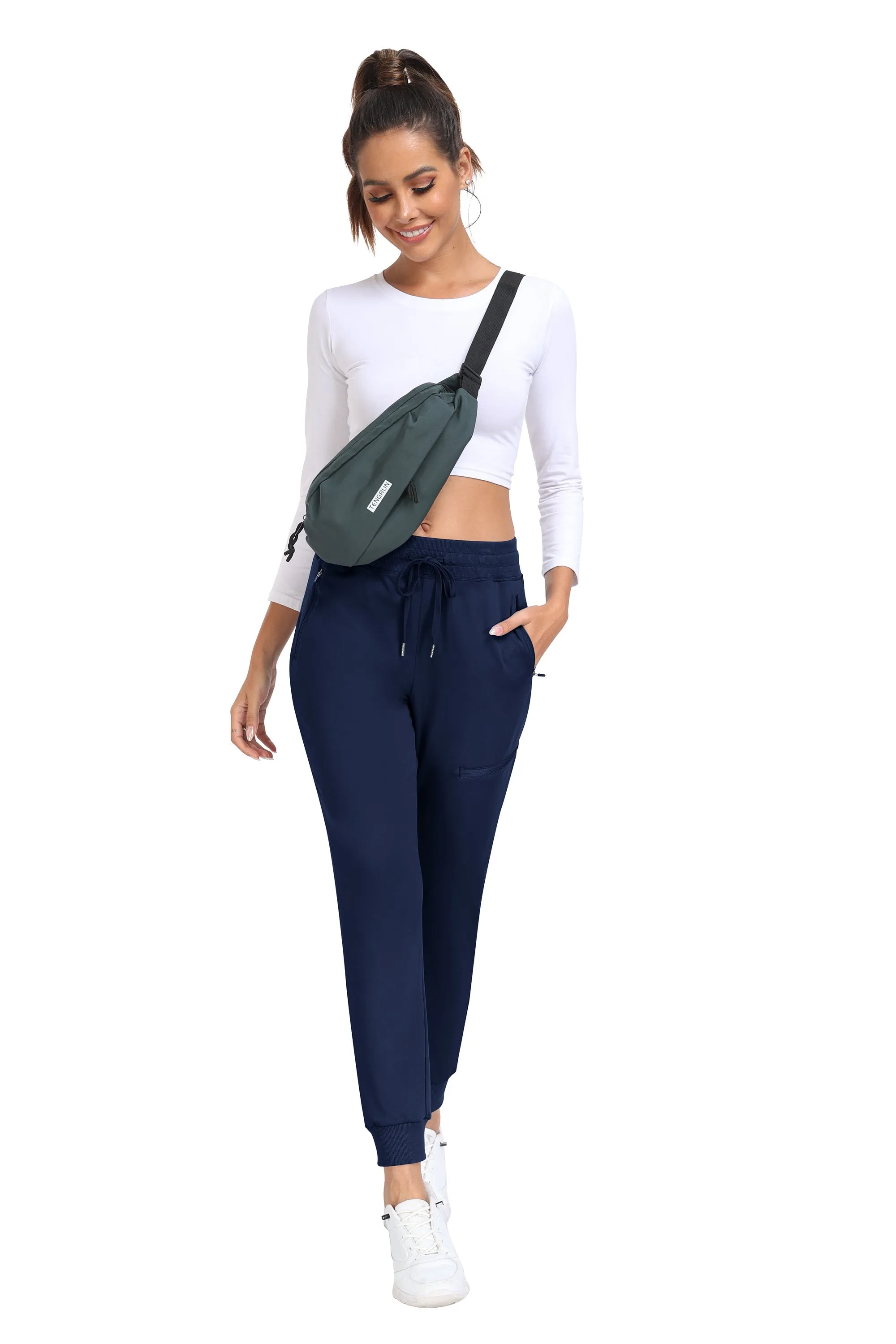 Women's Workwear Jogging High Waist Sweat pants