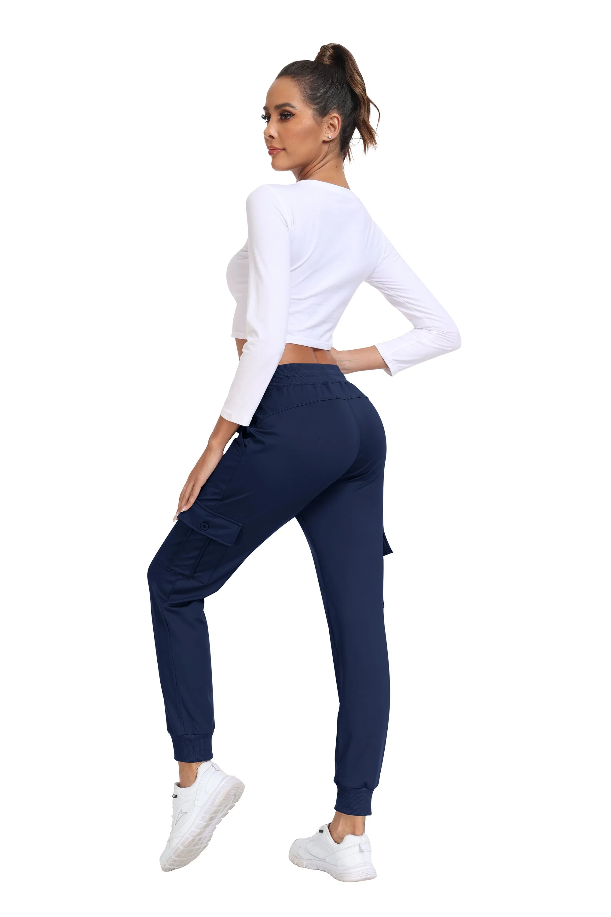 Women's Workwear Jogging High Waist Sweat pants