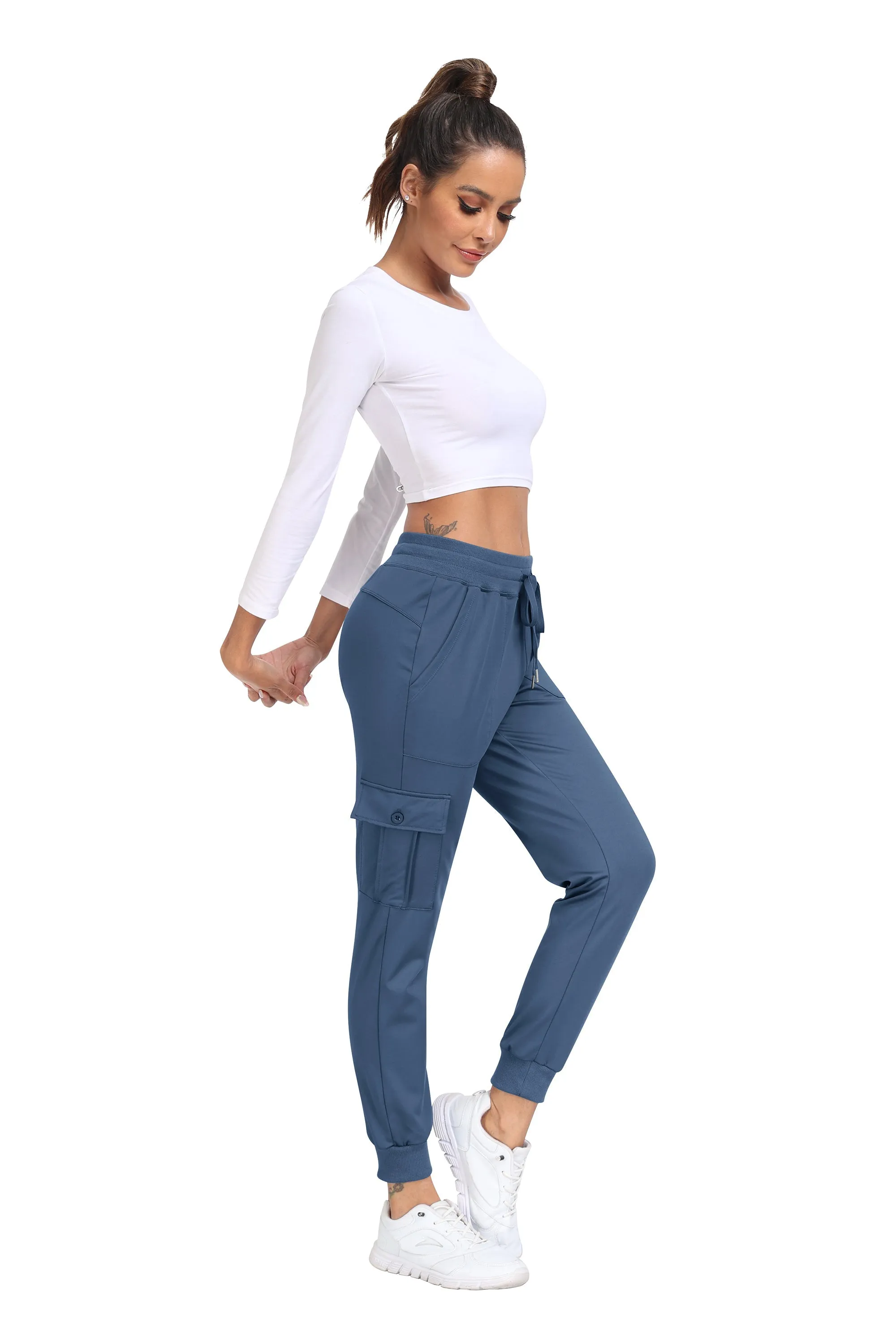 Women's Workwear Jogging High Waist Sweat pants