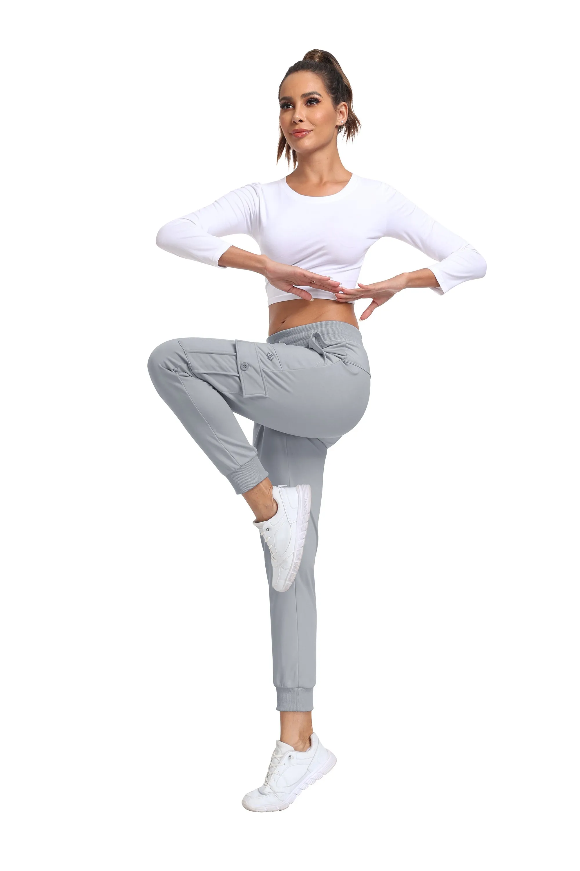 Women's Workwear Jogging High Waist Sweat pants