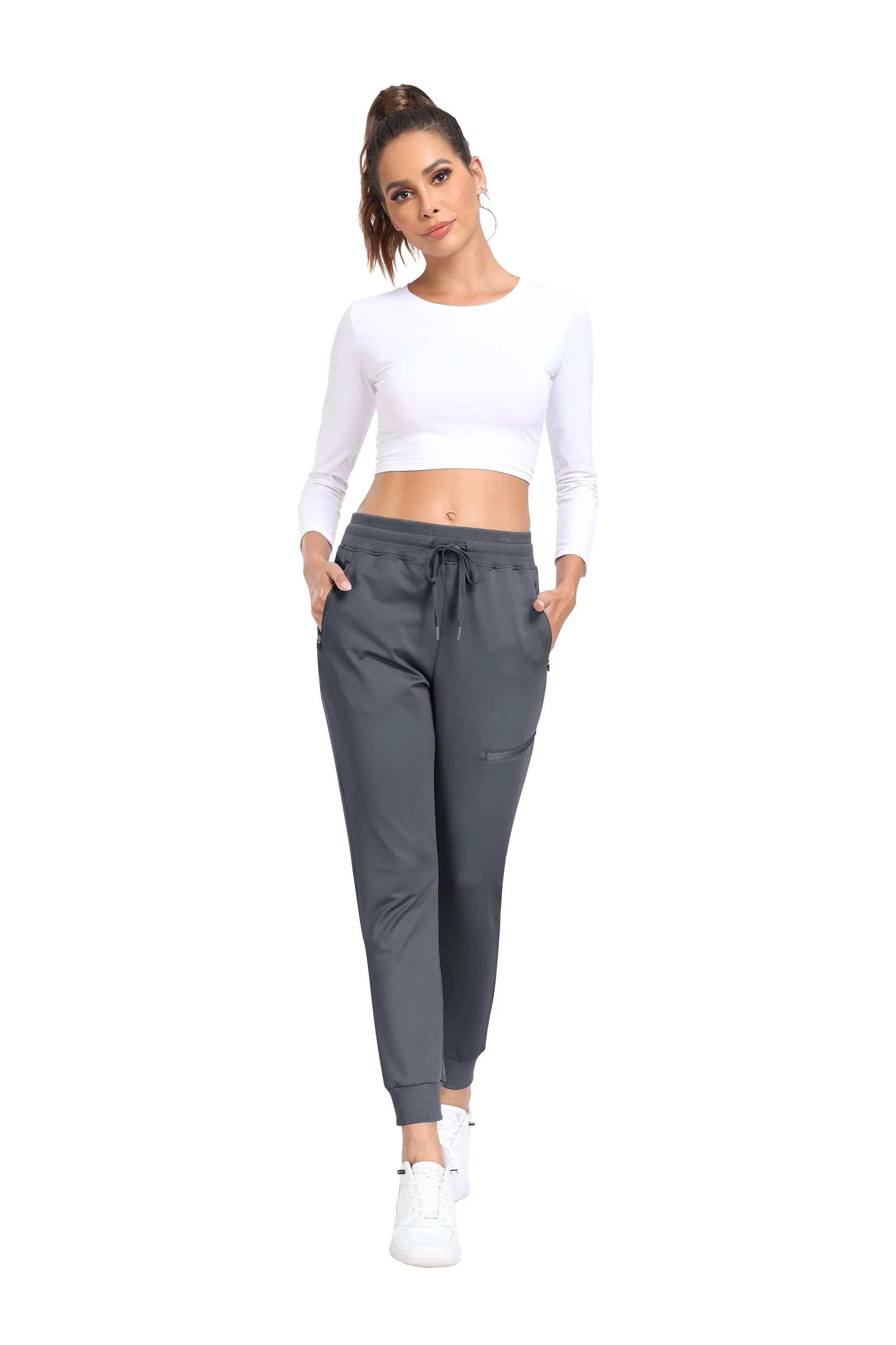 Women's Workwear Jogging High Waist Sweat pants