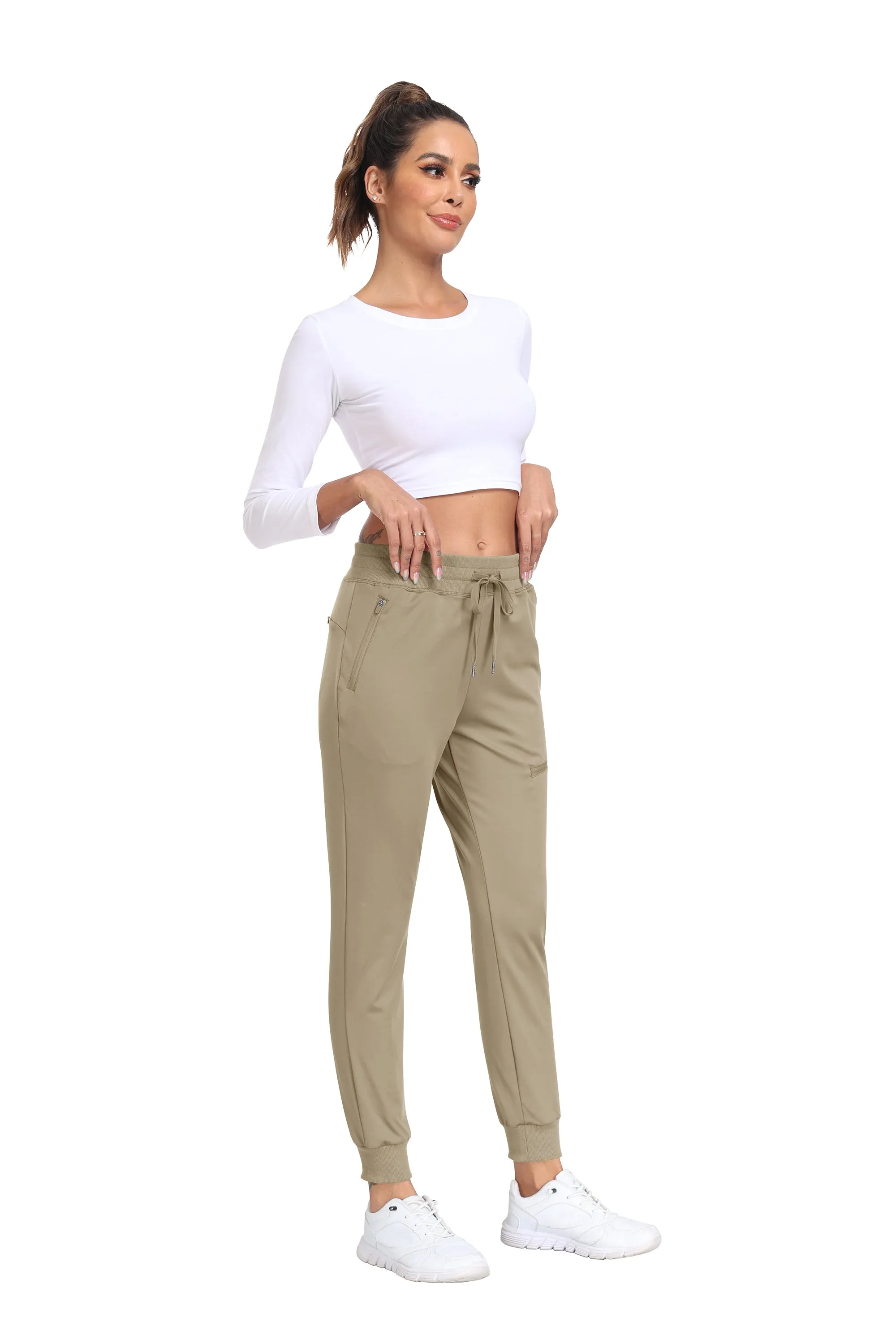 Women's Workwear Jogging High Waist Sweat pants