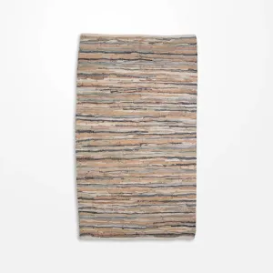 Woven Leather Small Mat - 90cm x 60cm